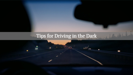 driving in the dark tips