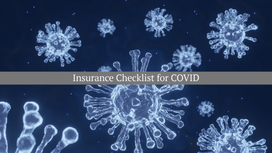 insurance checklist for covid